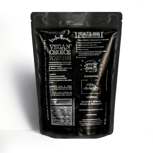 Carne Vegana Khafra Signature Texturizado De Chícharo 250 G - Imagen 2