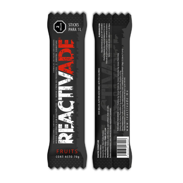 Caja 30 Sticks Bebida En Polvo REACTIVADE 70 G - Imagen 4