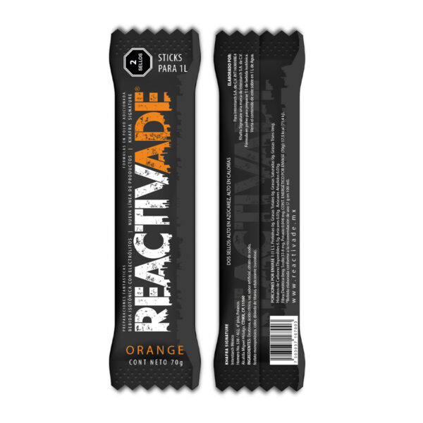 Caja 30 Sticks Bebida En Polvo REACTIVADE 70 G - Imagen 2
